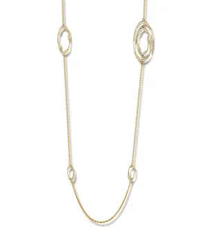 1.49ct 18k Yellow Gold Diamond Necklace