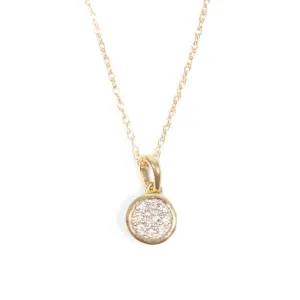 14k Yellow Gold Mini Pendant