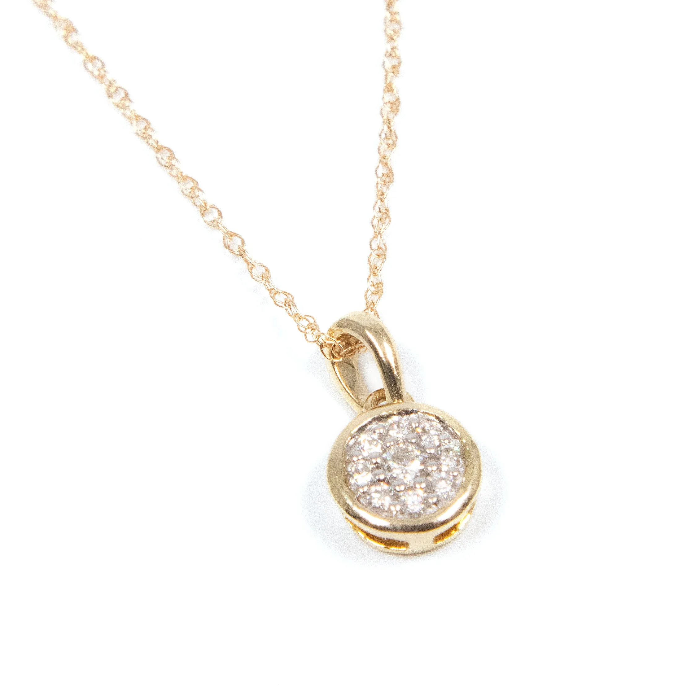 14k Yellow Gold Mini Pendant