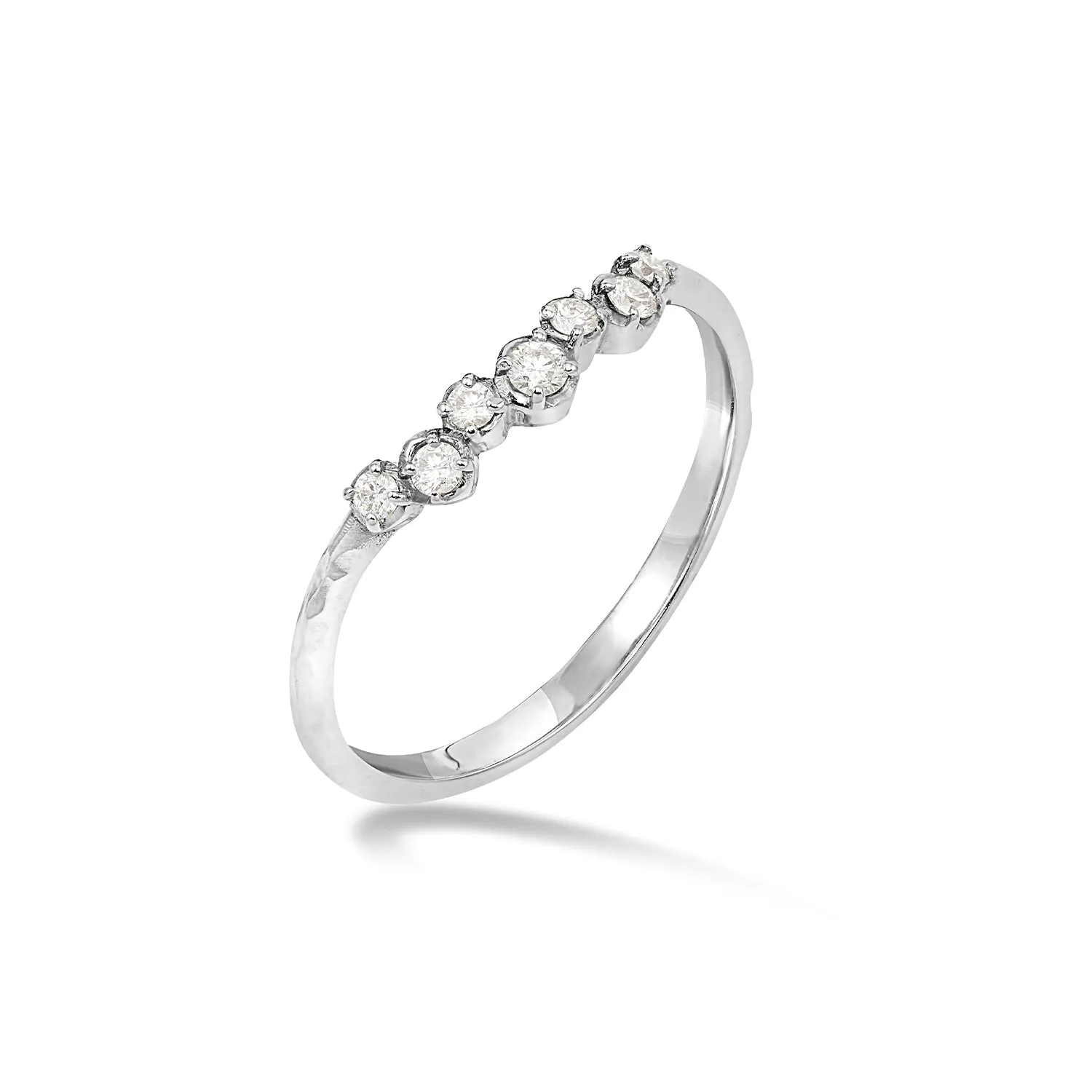 18k Diamond Stargazer Ring - 0.13ct