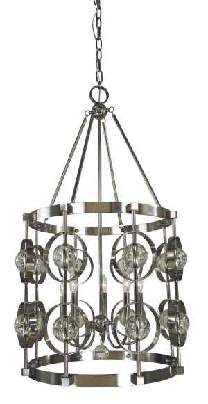 5-Light Ephemeris Dining Chandelier - Glamorous Crystal Elegance for Luxurious Home Interiors