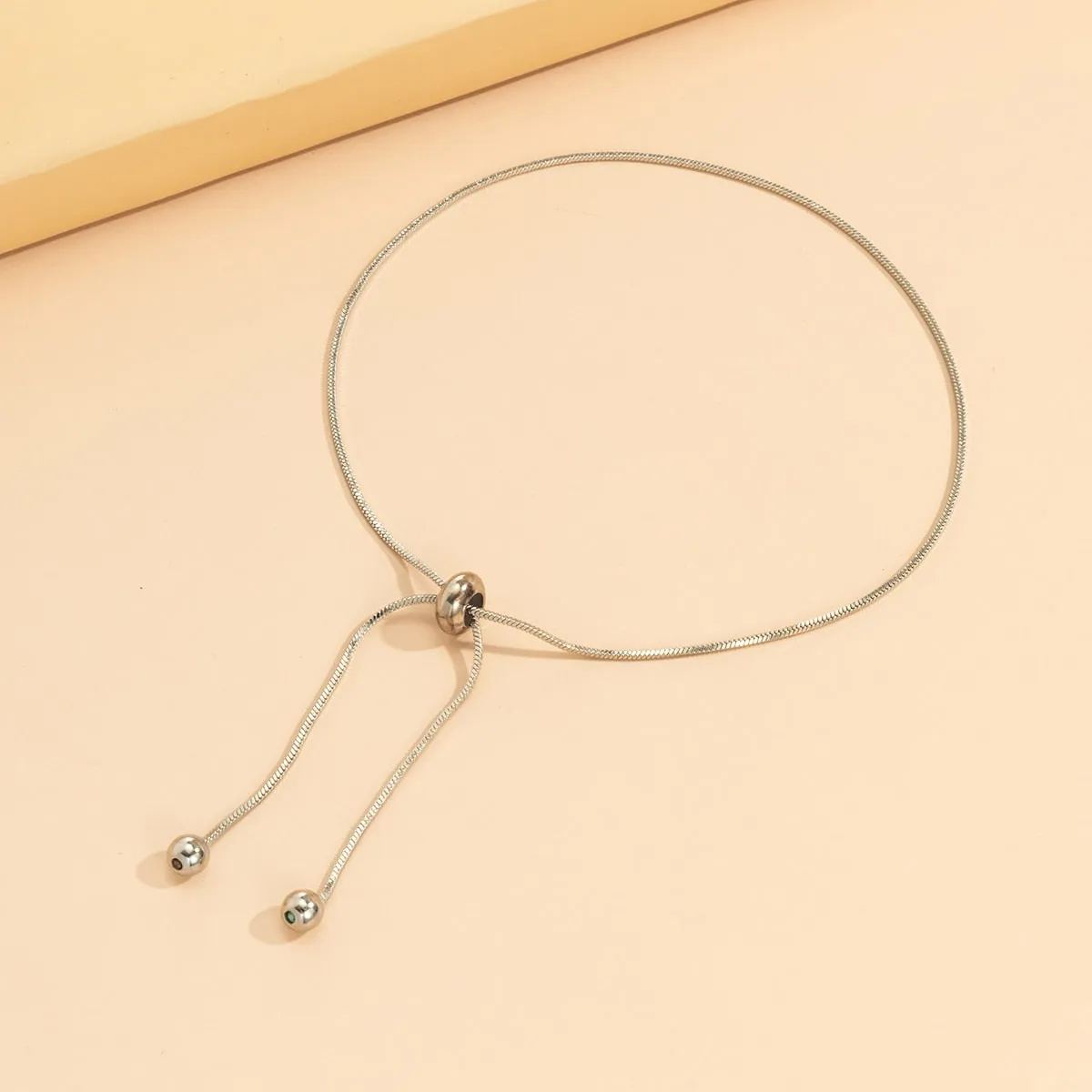 ADJUSTABLE CHAIN ANKLET