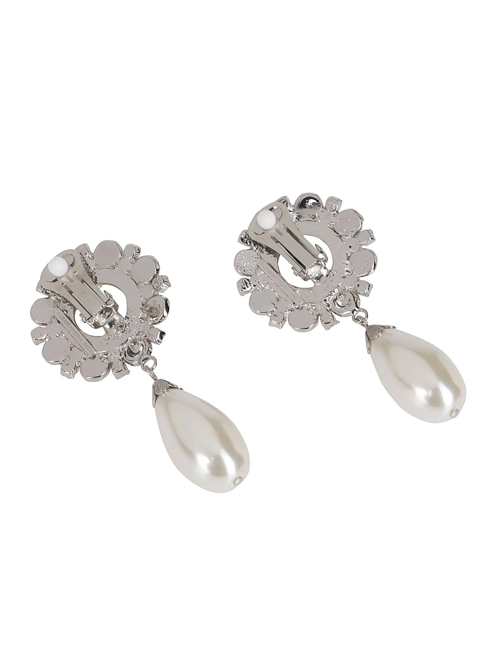 Alessandra Pearl Embellished Tear Drop Earrings