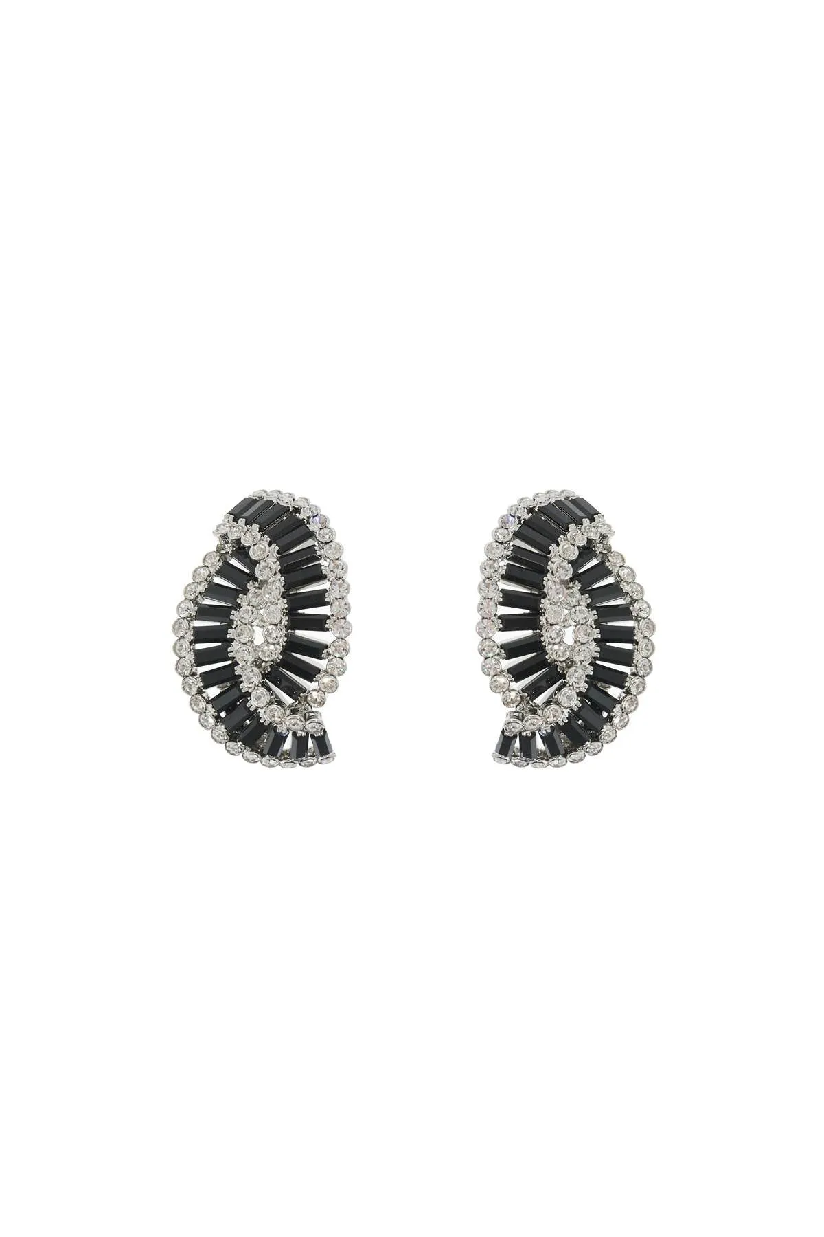 ALESSANDRA RICH braided earrings