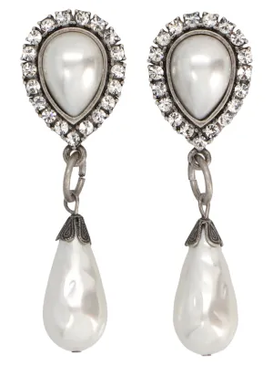 Alessandra RIch Pearl Embellished Earrings