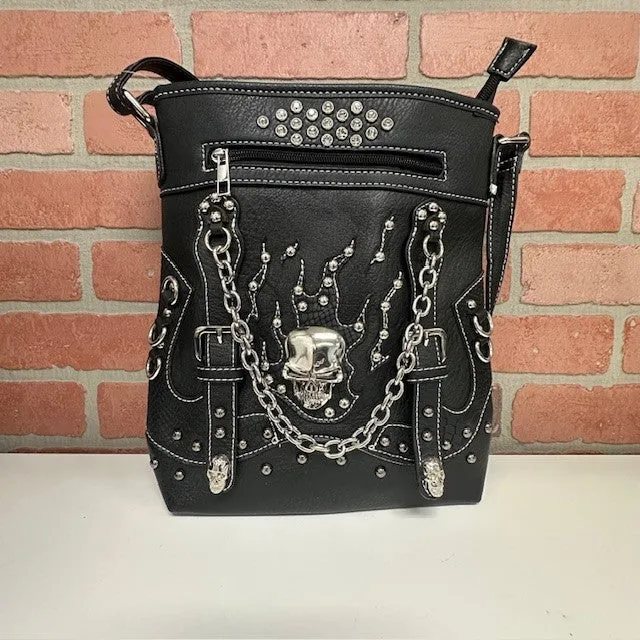 Bag - Crossbody Skull Chain