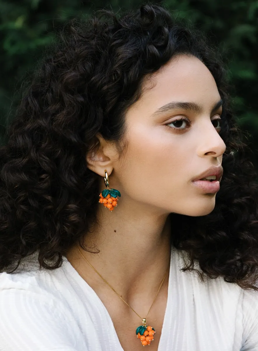 Cloudberry Earrings