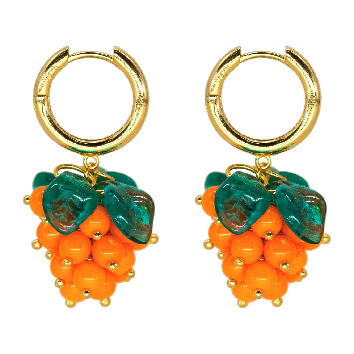 Cloudberry Earrings