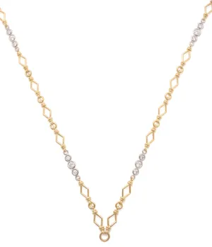 Diamond Harlequin Chain, 26 inches