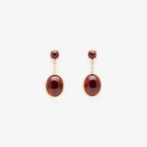 E8601GN | Garnet Glacé Earring