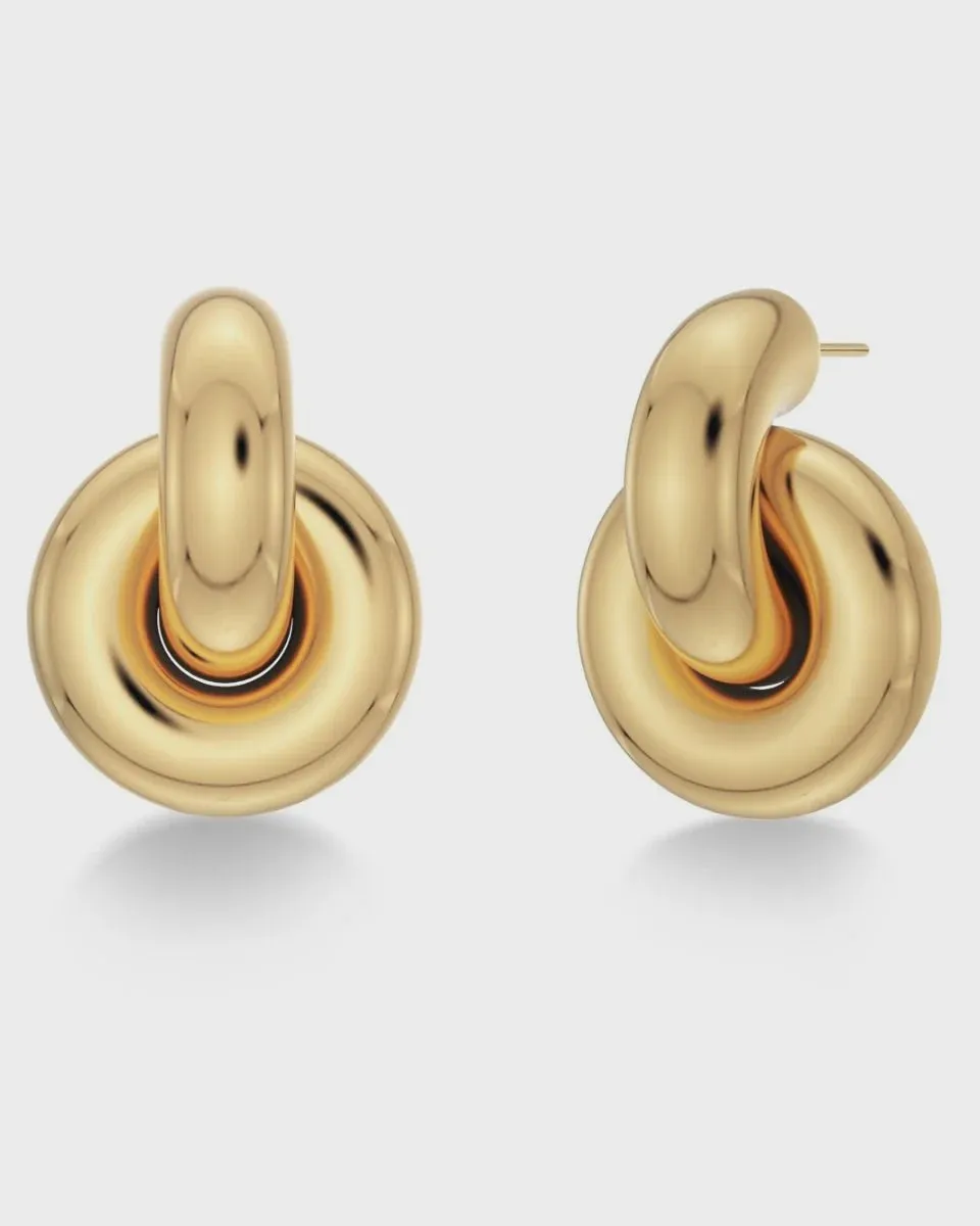 Edblad Redondo Studs Large Earrings - Gold