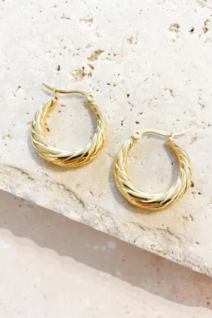 Emmie Hoops Gold