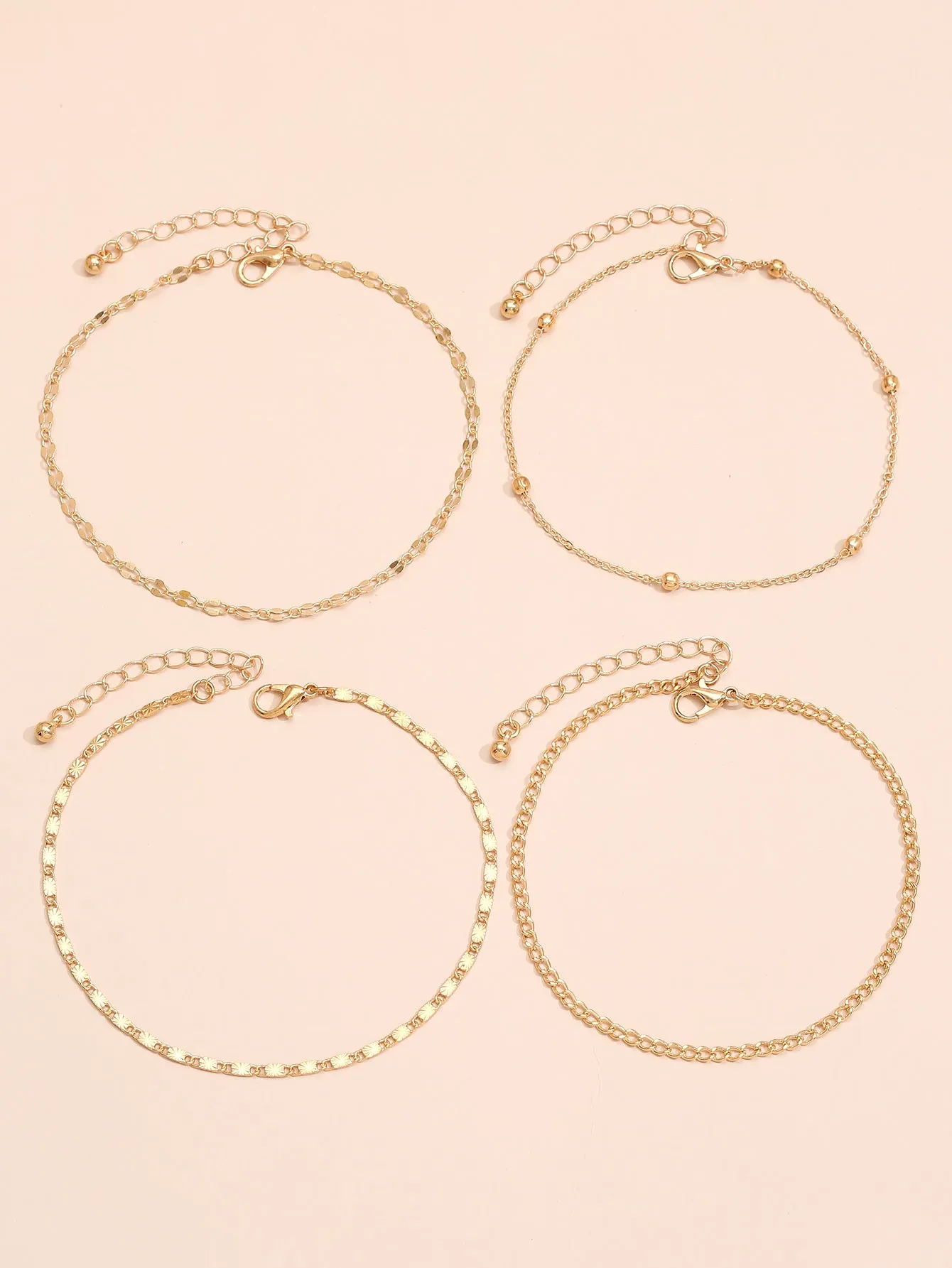 Fashion Simple And Irregular All-match Anklet