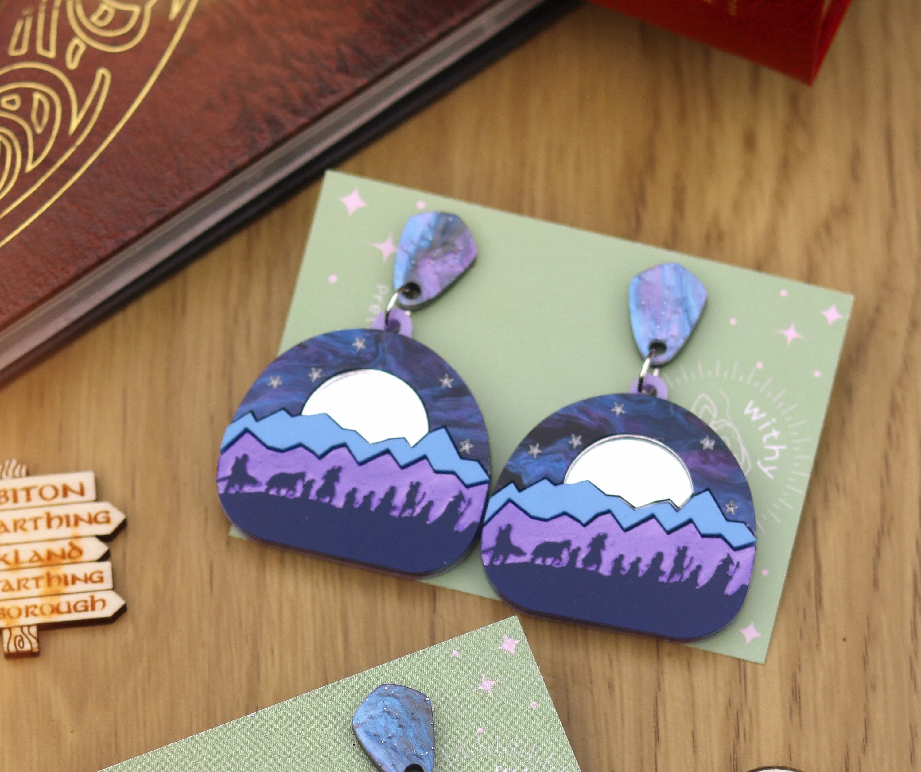 Fellowship Moonlight Acrylic Earrings