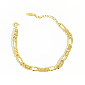 Figaro Chain Bracelet