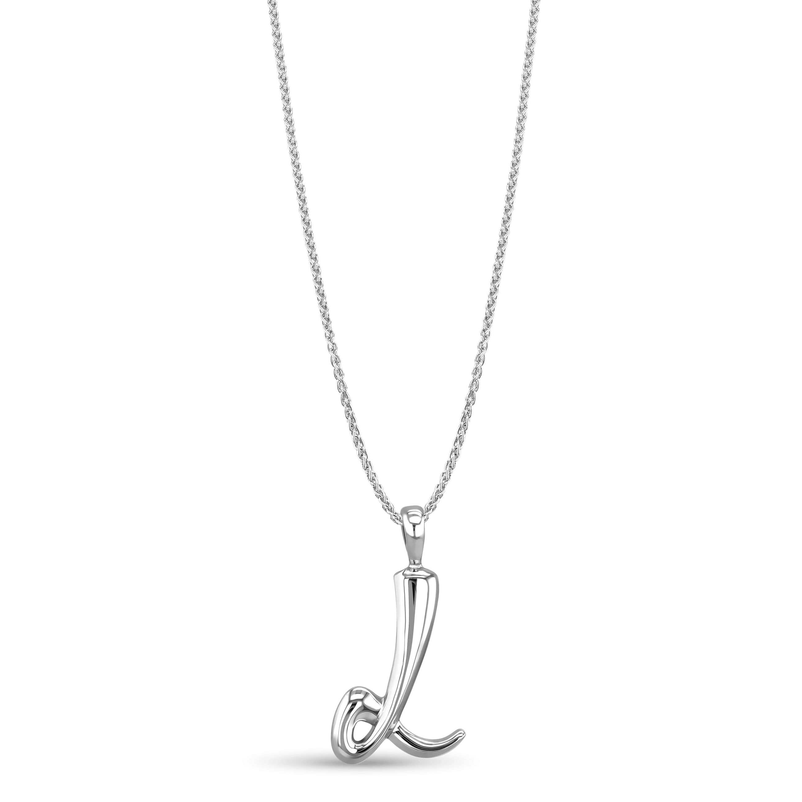 Initial L Love Letter Pendant