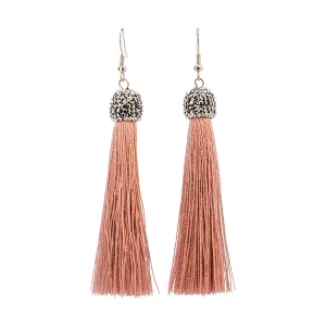 Isolde Bling Festive Statement Tassel Earrings