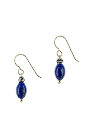 Lapis Dangling Earrings