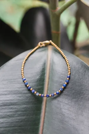 Lapis Partial Bracelet