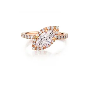 Marquise Cut Diamond Ring