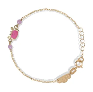 Pink Crab Bracelet