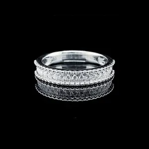 PREORDER | Half Eternity Diamond Ring 14kt