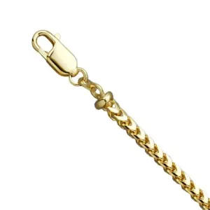 Sincerely Springer's 14k Yellow Gold 3.00mm Franco Chain Necklace