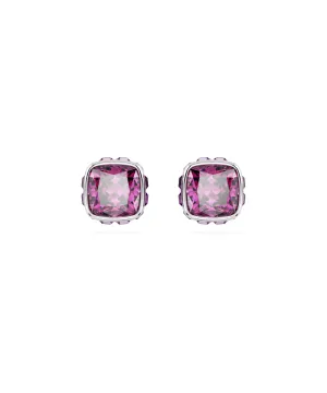 SWAROVSKI BIRTHSTONE STUDS EARRINGS FEBRUARY