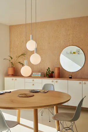 Tala Alumina Triple Pendant with Sphere V