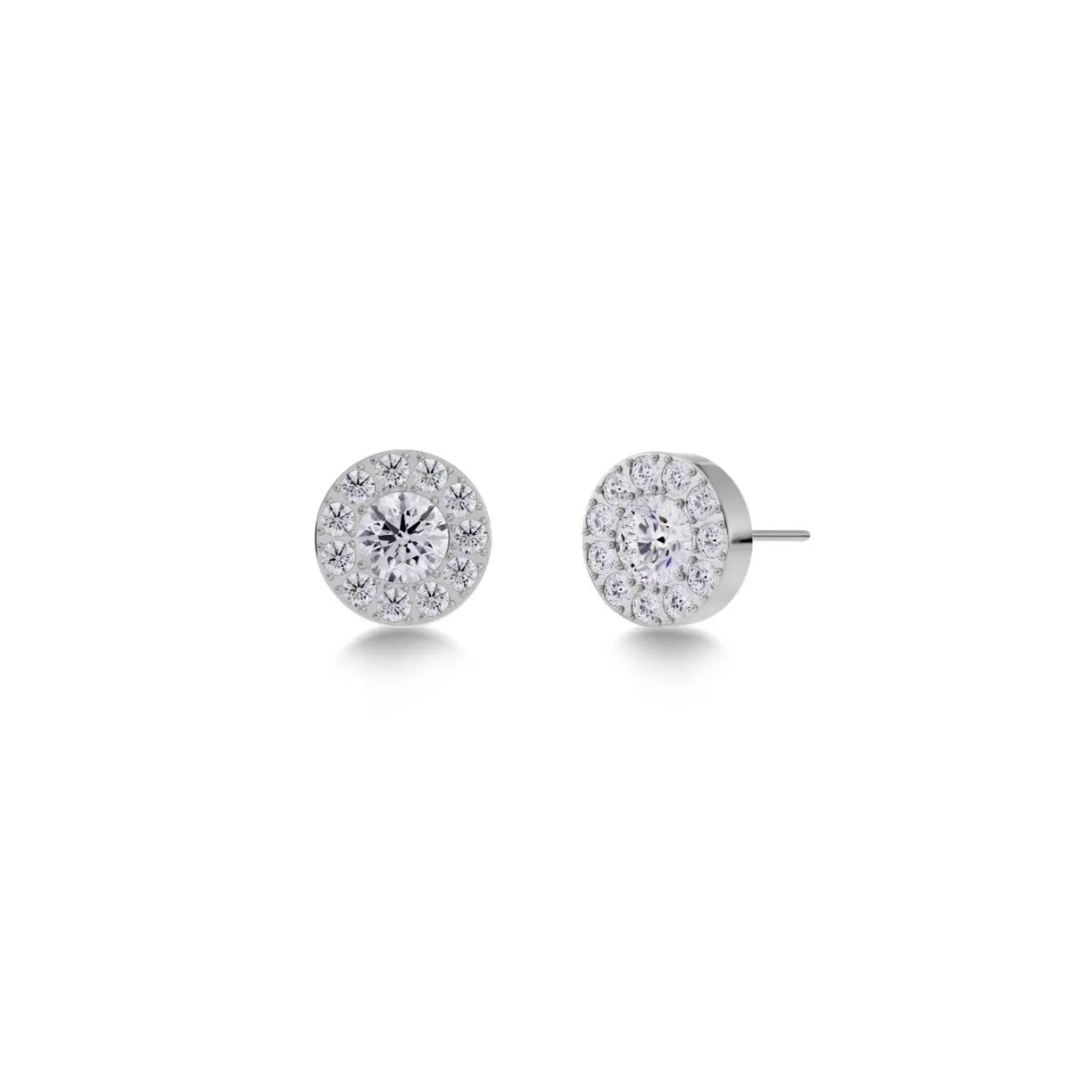 Thassos Studs Steel Earrings