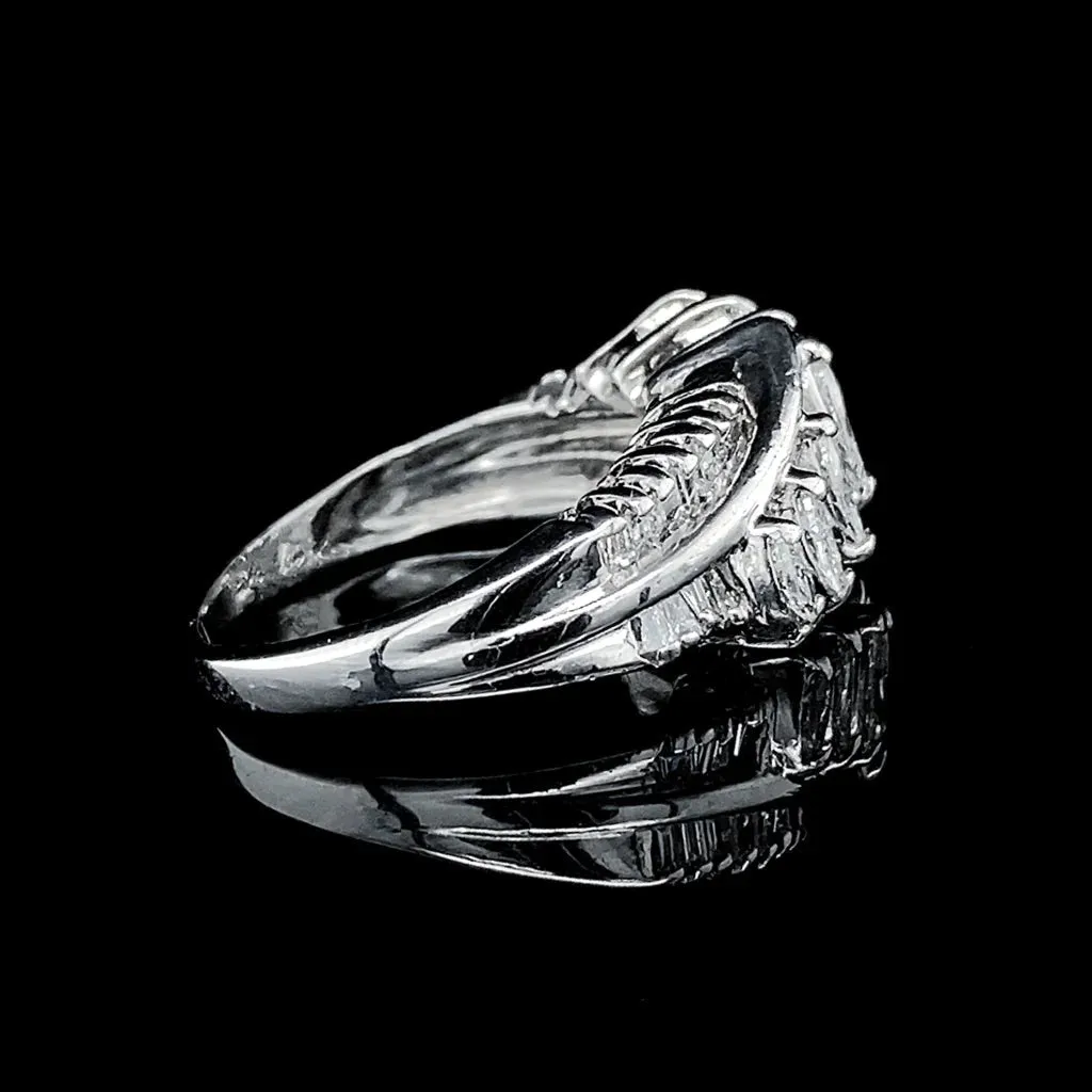 The Archives | LVNA Signatures Graduating Half Eternity Marquise Diamond Ring 14kt