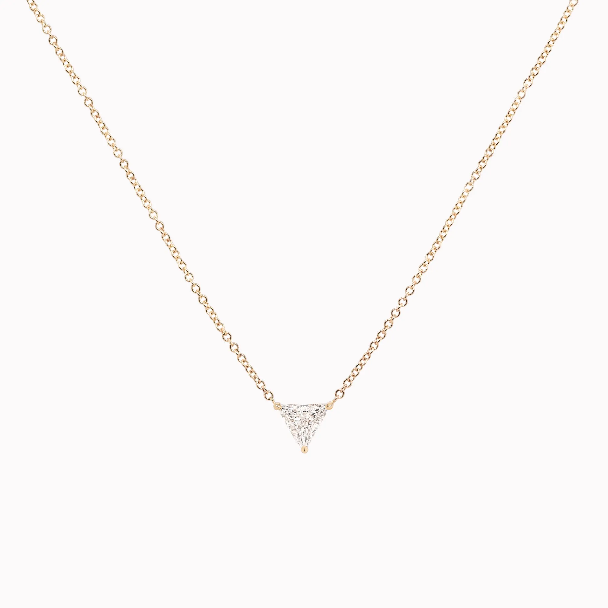 Trillion Brilliant-Cut Diamond Necklace