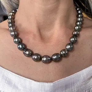 Vintage Black South Sea Pearl Necklace