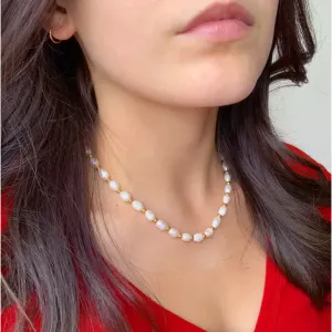 White Pearl Necklace